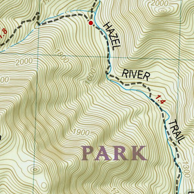 1703 Shenandoah Day Hikes (map 06) Preview 3