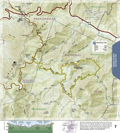1703 Shenandoah Day Hikes (map 07) Preview 1