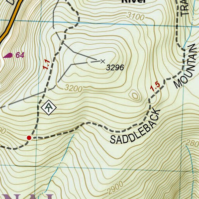 1703 Shenandoah Day Hikes (map 13) Preview 2