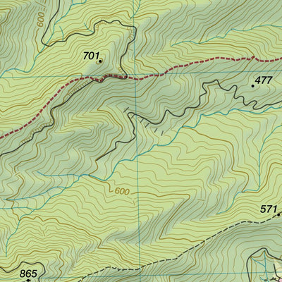 Myojin-ga-dake 明神ヶ岳 Myojo-ga-take 明星ヶ岳 Hiking Map (Kanto, Japan) 1:25,000 Preview 2