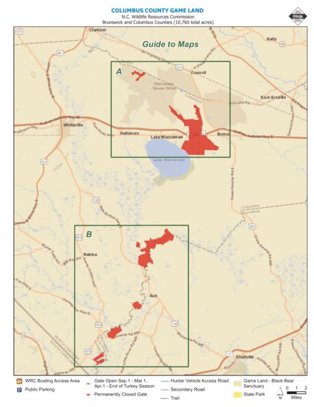Columbus County Game Land overview Preview 1