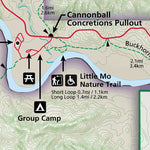 Theodore Roosevelt National Park North Unit - NPS Map - Hike North Dakota Preview 2