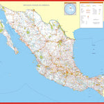 Mapa de Mexico rutas y caminos Preview 1
