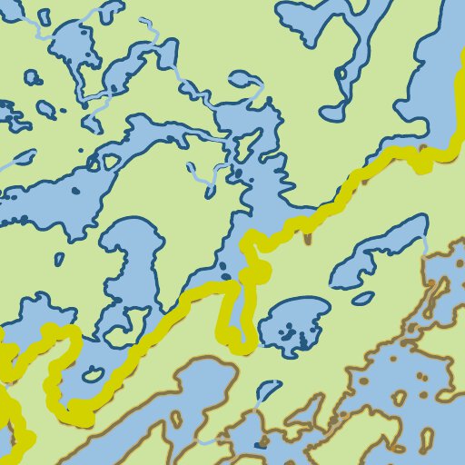 Ontario Nature Reserve: Winisk River Part 1 Map by Xavier Maps | Avenza ...