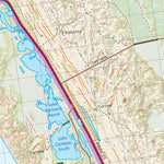 Coorong National Park South Bushwalking Map Preview 3