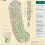Heysen Trail map 8d - Aroona to Parachilna Gorge Preview 1