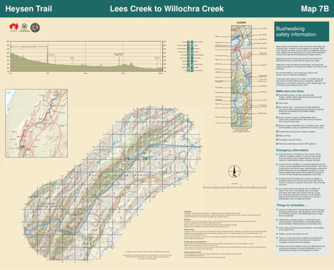 Heysen Trail map 7b - North of Mount Arden to Willochra Creek Preview 1