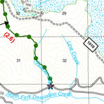 Umatilla NF Desolation OHV Map Preview 2