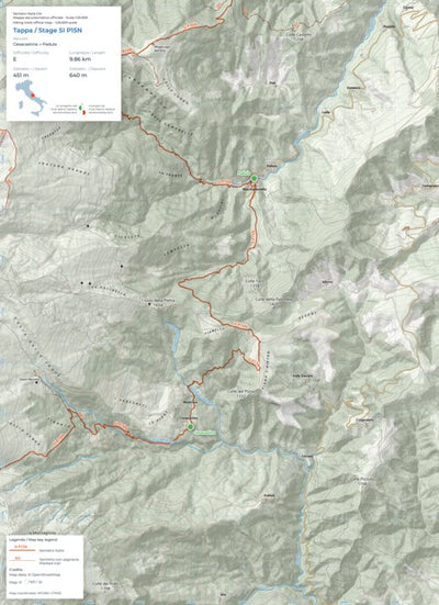 Tappa Sentiero Italia: SI P15N / Sentiero Italia Stage: SI P15N Preview 1