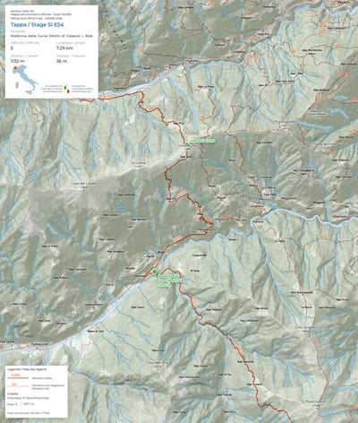 Tappa Sentiero Italia: SI E54 / Sentiero Italia Stage: SI E54 Preview 1