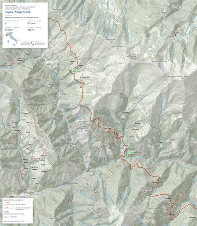 Tappa Sentiero Italia: SI E18 / Sentiero Italia Stage: SI E18 Preview 1