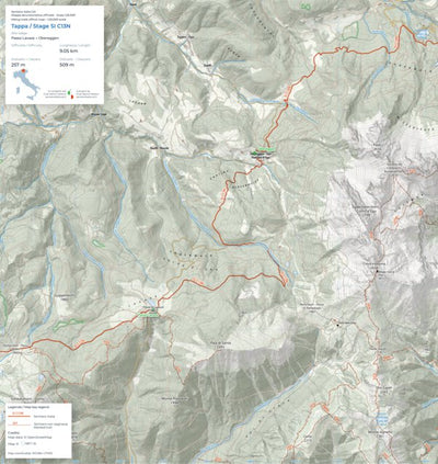 Tappa Sentiero Italia: SI C13N / Sentiero Italia Stage: SI C13N Preview 1