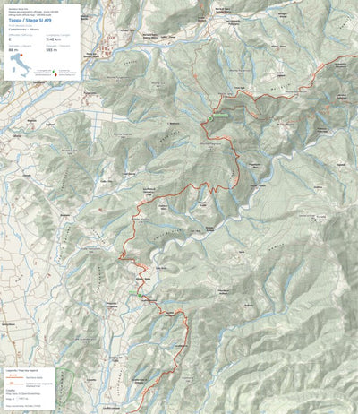 Tappa Sentiero Italia: SI A19 / Sentiero Italia Stage: SI A19 Preview 1