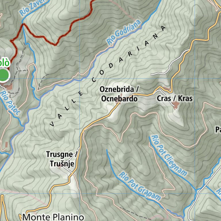 Tappa Sentiero Italia: SI A15 / Sentiero Italia Stage: SI A15 Map by ...