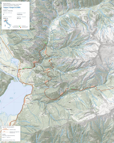 Tappa Sentiero Italia: SI D18N / Sentiero Italia Stage: SI D18N Preview 1