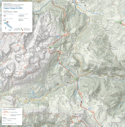 Tappa Sentiero Italia: SI C22N / Sentiero Italia Stage: SI C22N Preview 1
