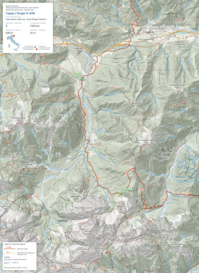 Tappa Sentiero Italia: SI A08 / Sentiero Italia Stage: SI A08 Preview 1