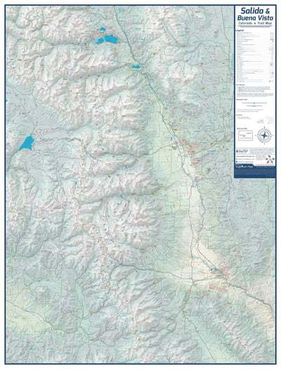 Salida Buena Vista Trail Map Preview 1
