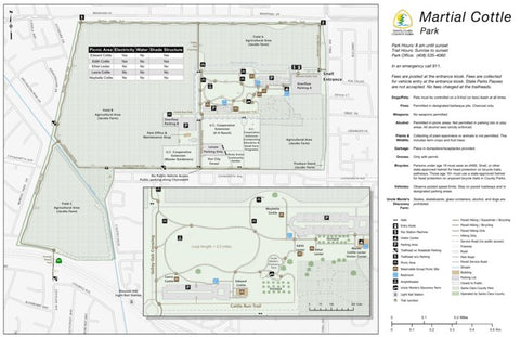 Martial Cottle Park Guide Map Preview 1