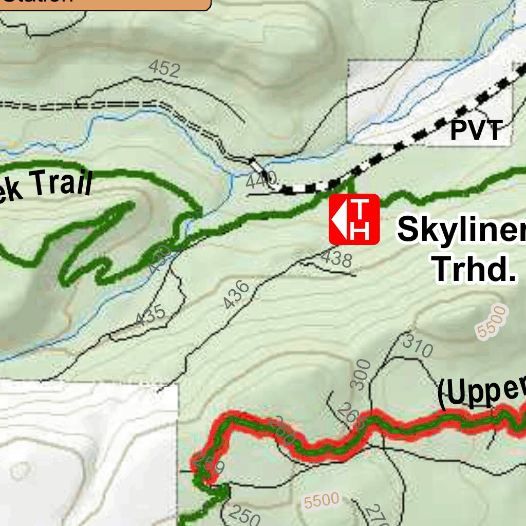 Bend Municipal Watershed Trails Map by US Forest Service R6 Pacific ...