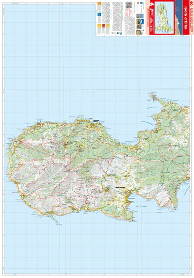 Isola Elba Ovest 1:25.000 escursionistica Preview 1