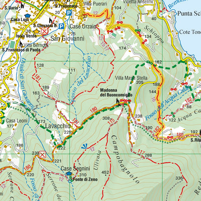 Isola Elba Ovest 1:25.000 escursionistica Preview 2