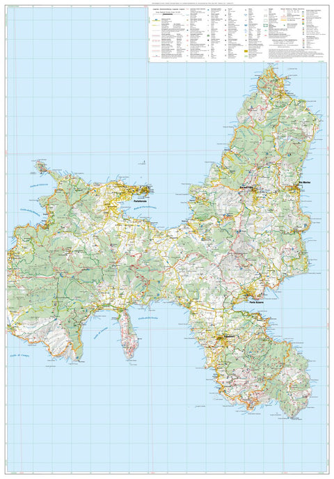 Isola Elba Est 1:25.000 escursionistica Preview 1