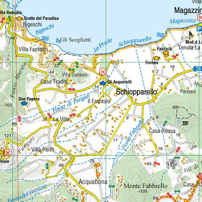 Isola Elba Est 1:25.000 escursionistica Preview 2