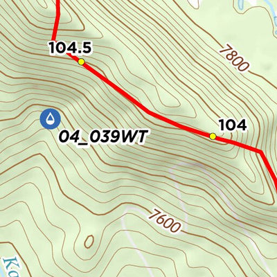 CDT Map Set Version 3.1 - Map 305 - Montana-Idaho Preview 2