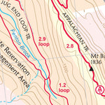 AMC Southwestern Massachusetts trail map 11th edition Preview 3