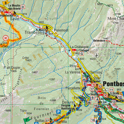 Comune di Pontboset 1:25.000 Preview 3