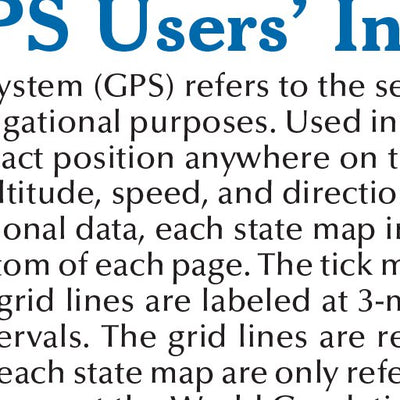Connecticut/Rhode Island Atlas & Gazetteer Legend Preview 3