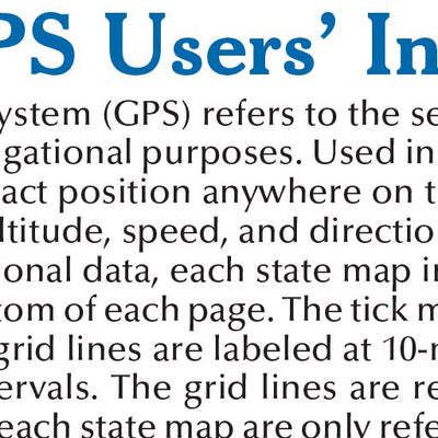 Indiana Atlas & Gazetteer Legend Preview 3