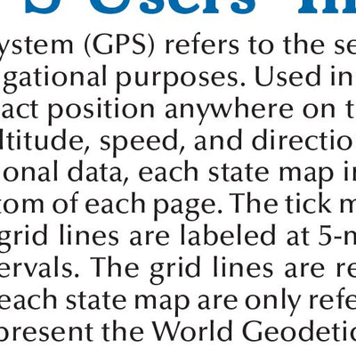 Massachusetts Atlas & Gazetteer Legend Preview 3