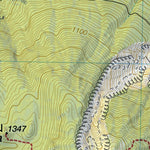 Yufu-dake 由布岳 Hiking Map (Kyushu, Japan) 1:25,000 Preview 2