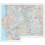 Huron-Manistee NF Forest Visitor Map - Manistee Preview 1