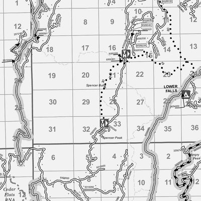 Gifford Pinchot National Forest Motor Vehicle Use Map Preview 2