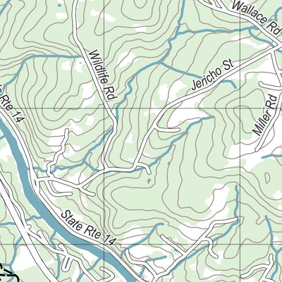 New Hampshire AT Trail Map #1: Connecticut River Preview 2