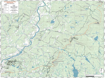 New Hampshire AT Trail Map #2: Moose Mountain Preview 1