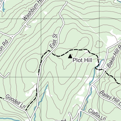 New Hampshire AT Trail Map #2: Moose Mountain Preview 2