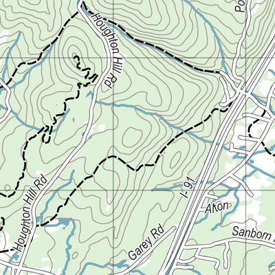New Hampshire AT Trail Map #2: Moose Mountain Preview 3