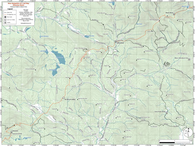 New Hampshire AT Trail Map #3: Oliverian Notch Preview 1