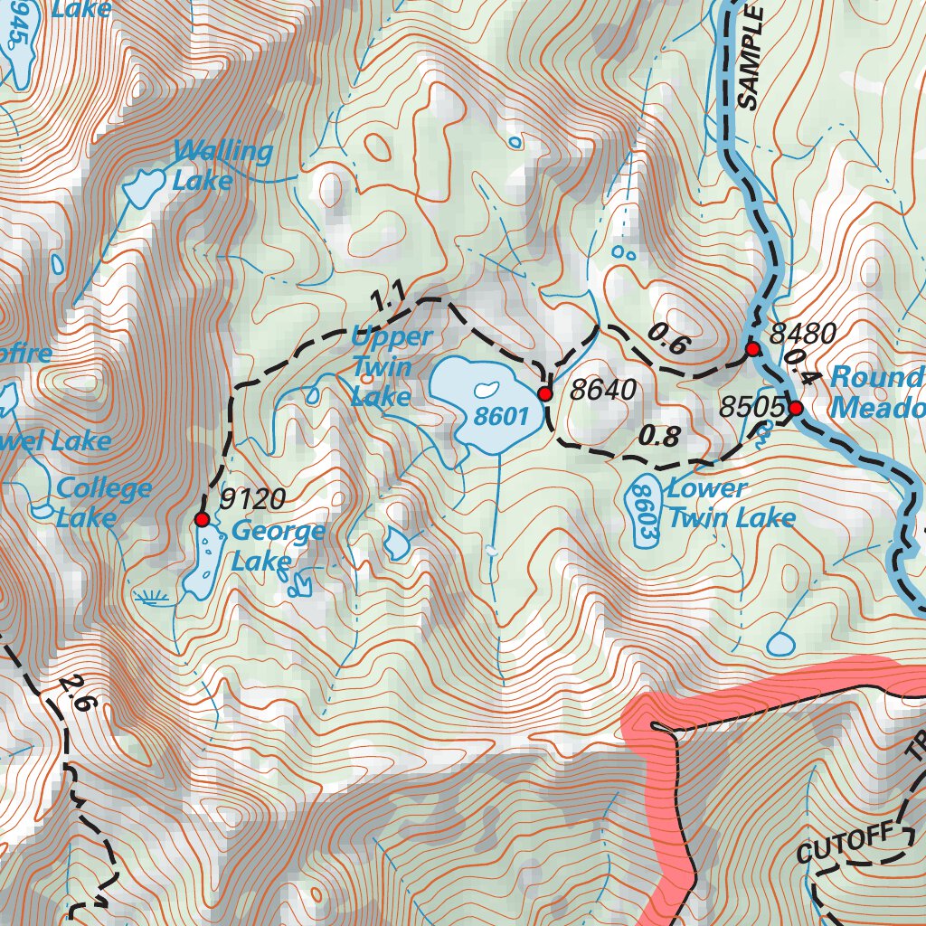Kaiser Wilderness Map by Tom Harrison Maps | Avenza Maps