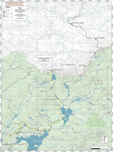 The Cohos Trail- First and Second Connecticut Lakes Preview 1