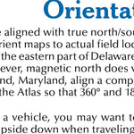 Maryland/Delaware Atlas & Gazetteer Legend Preview 3