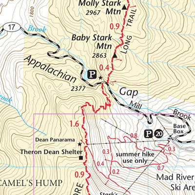 Mad River Valley Trail Map 2022 Preview 3