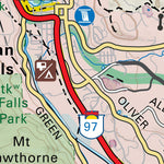 Okanagan Falls BC Adventure Map Preview 3