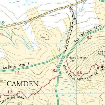 Camden Hills Trail Map 2022 Preview 2