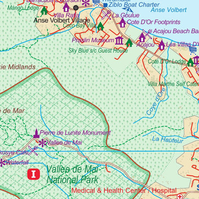 Praslin (Seychelles) 1:45,000 - ITMB Preview 3