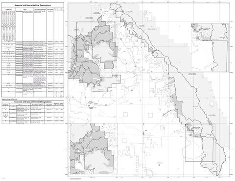 Rio Grande NF - Saguache Ranger District (East Half) - MVUM Preview 1